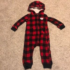 Carters 18 month fleece jumpsuit